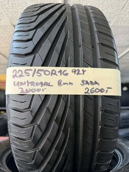 225/50r16 92Y zánovní letní sada uniryal