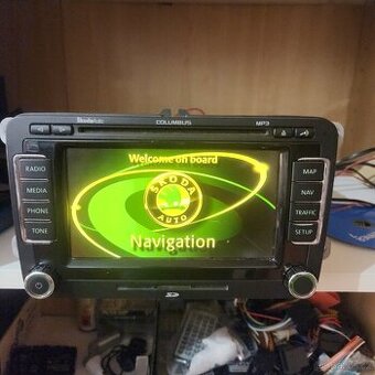 ŠKODA COLUMBUS RNS510 MP3 SD NAVIGACE