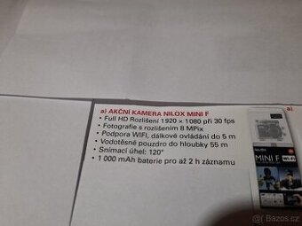 Akční kamera Nilox MINI F