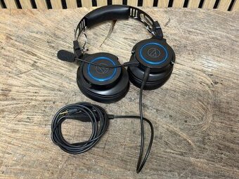 Audio-Technica ATH-G1 Černá-Modrá PC sluchátka