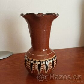 Prodám: keramická váza vázička výška 14,7 cm - 1
