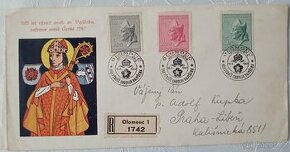 Poštovní známky - obálka Adolf Kupka