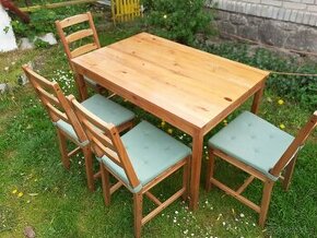 Ikea stůl a 4 židle Jokkmokk