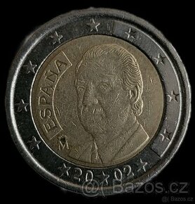 2 euro Španělsko 2002