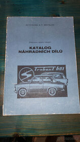 Katalog náhradních dílů Trabant 601.