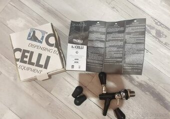 Výčepní kohout Celli + 3 náhradní hlavice