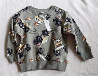 Mikina monstertucky Lindex vel. 104 a 110 - 1