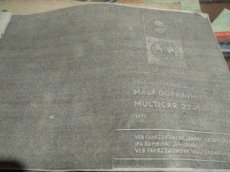 prodam katalog nahradních dílu a manual multicar 22,RS-09