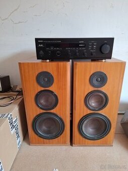 Radio DENON a stereo bedny