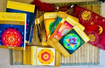 The Faeries Oracle + Rackham Tarot + Sacred geometry