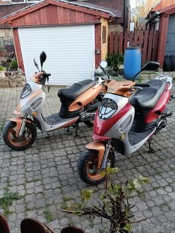 Prodám vymenim dva skútry Yuki rallye moto zeta