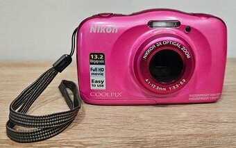 Nikon COOLPIX 13,2 MP – VODOTĚSNÝ (do 10m)