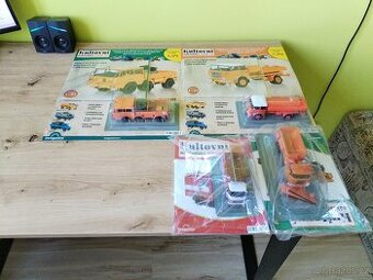 Kultovni nakladaky 1:43, deagostini len celok(pluh,AviaTatra