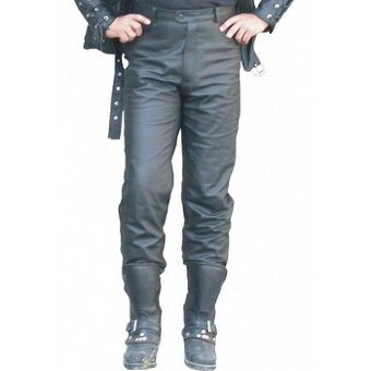 Kožené motorkářské kalhoty - Velikost 2XL (56)