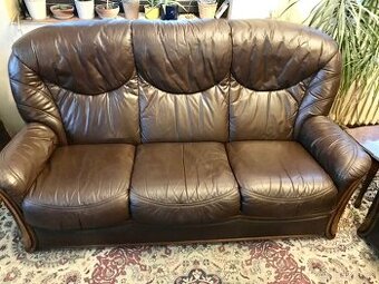 Sedací souprava italská 3+2 – kožená S.71