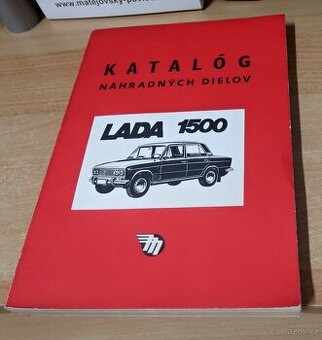 Katalog dílů LADA 1500 , CCCR, 1982, 299 STRAN, LADA NIVA