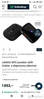 Gps lokator lamax