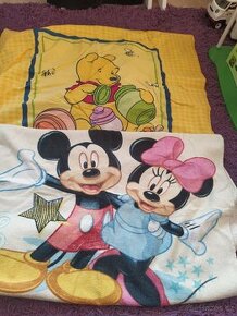 Dětské povlečení Medvídek Pú a ručník Miley Mouse