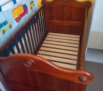 Postýlka z masivu 140×70