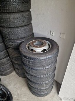 195/70/15C Letní kola MB Sprinter VW LT Van tupláky 6x205