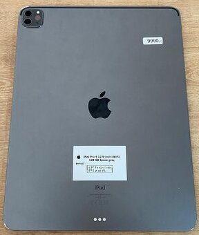 iPad Pro 4 12.9. 128gb Space gray (vesmírně šedý)