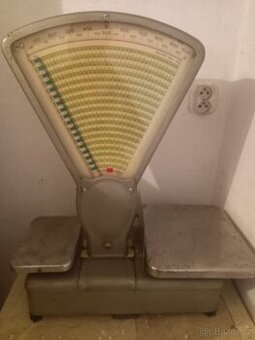 Stará historická kupecká vaha