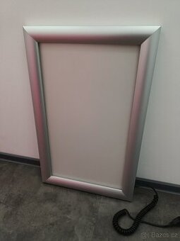 Klaprám reklamní světelný