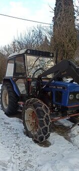 Zetor 7245 s nakladačem