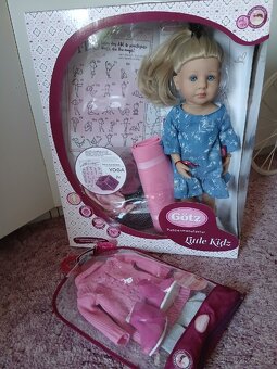REZERVACE-panenka Litle kidz Gotz 36cm a cvičení jógy