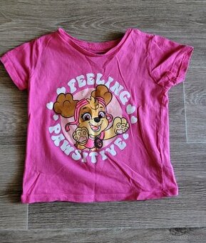 Krásné nové tricko věk.2-3 roky