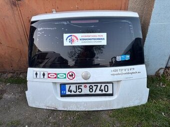 Prodám zadní dveře Škoda Roomster / Praktik – kompletní