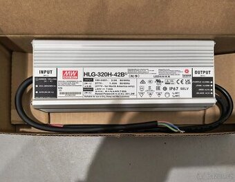 Proudový zdroj pro LED MeanWell HLG-320H-42B