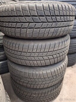 Prodám kompl.sadu ocel.disků+pneu a poklic 185/60R15
