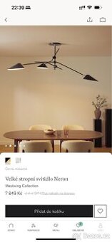 Velké stropní svítidlo Westwing Collection Nove