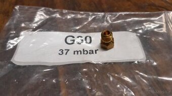 Tryska G30 na plyn, 5ks