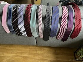 Kravaty 12 ks různé barvy