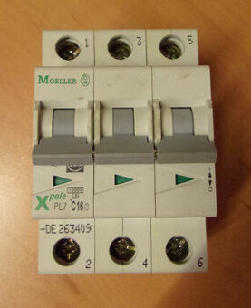 Jistič Moeller (Eaton) 3x16A