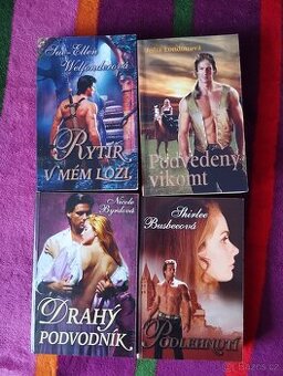 historické romance 4x