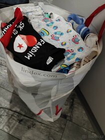 3x taška s oblečením pro miminko, kluk od narození do 2 le