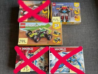 Lego Creator sety 3 v 1