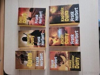 Duna vsechny knihy Frank Herberta (6 dílů)