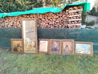 Starožitné obrazy a zrcadla
