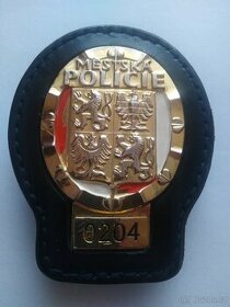 Zlatý odznak operačního MP, (ve službě 19992 - 2016)