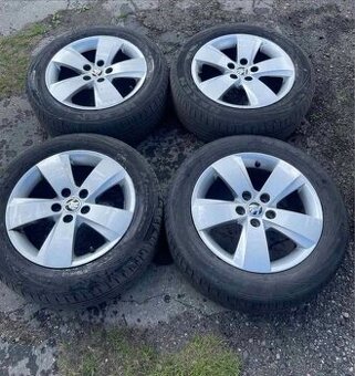 ALU kola Škoda R15 komplet ET386J