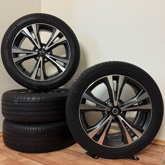 NISSAN QASHQAI 5x114,3 R18 ET40+LETNÍ 215/55R18 6mm