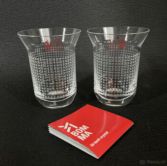 BOMMA Dots 2x sklenice na vodu 300ml, dárkový set