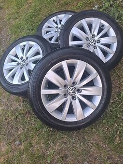 Alu kola 5x112 originál VW 205/55 R16