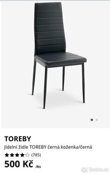 Jídelni židle Jysk Toreby 4ks
