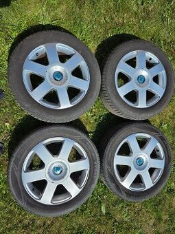Alu 5x112 16 octavia 2 originál, letní pneu 205/55R16