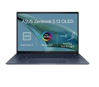 ASUS Zenbook S13 OLED, kov Intel Ultra 7, 32gb 1TB